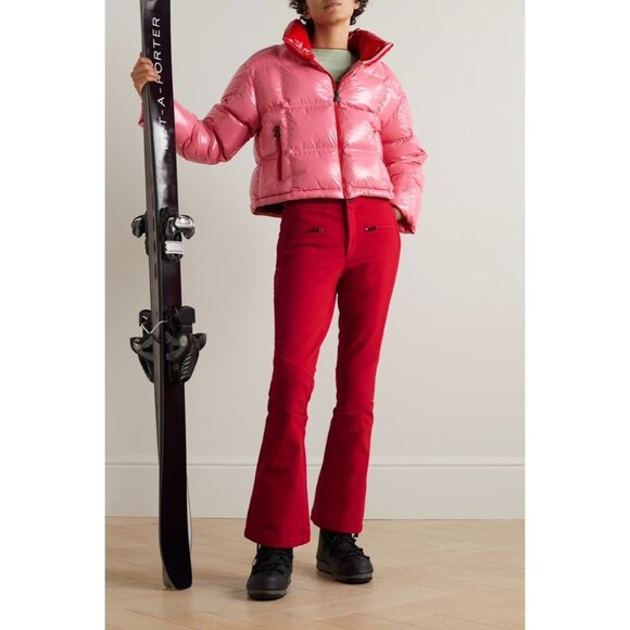 Perfect Moment Aurora Flared Ski Pants in Red - Picture 2 of 5